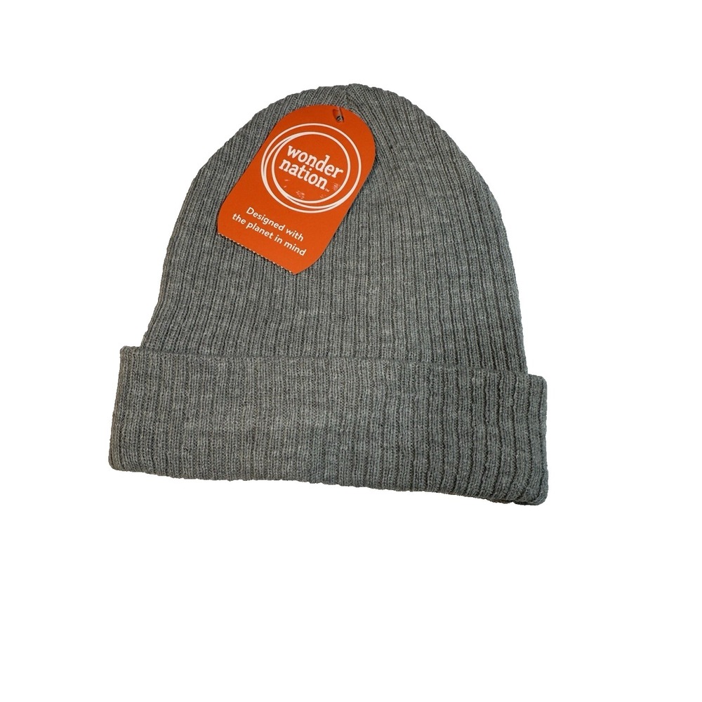 wonder nations kids winter beanie hat knitted one size